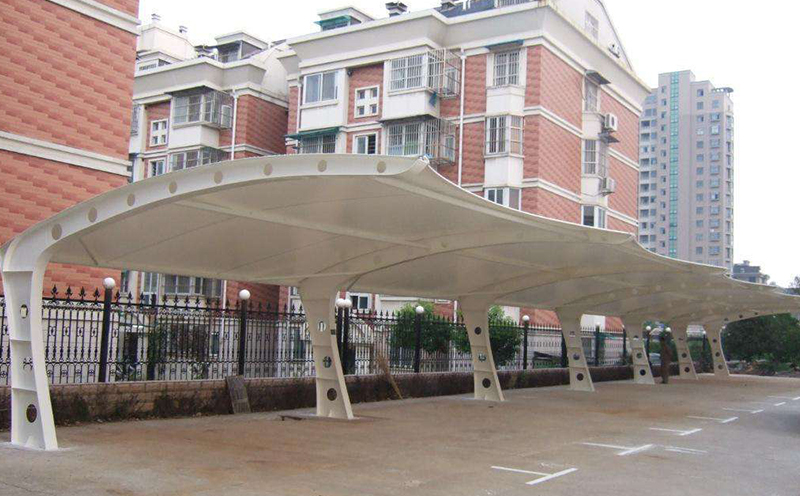 哈爾濱膜結構車棚的四大注意點(圖1)